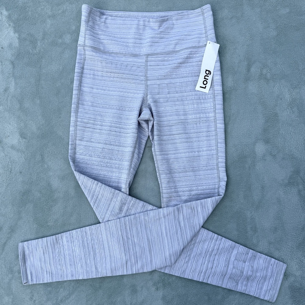 Athleta high rise jacquard chaturanga leggings - Picture 2 of 7